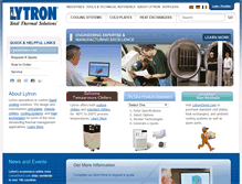 Tablet Screenshot of lytron.com